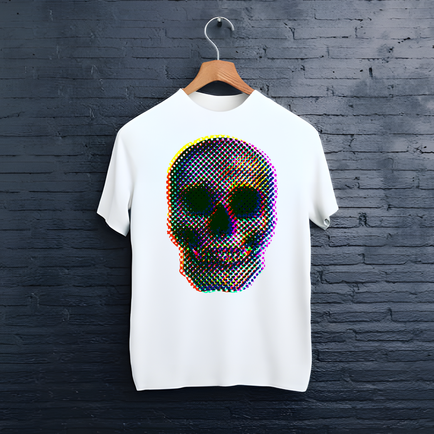 Tricou Glich Skull