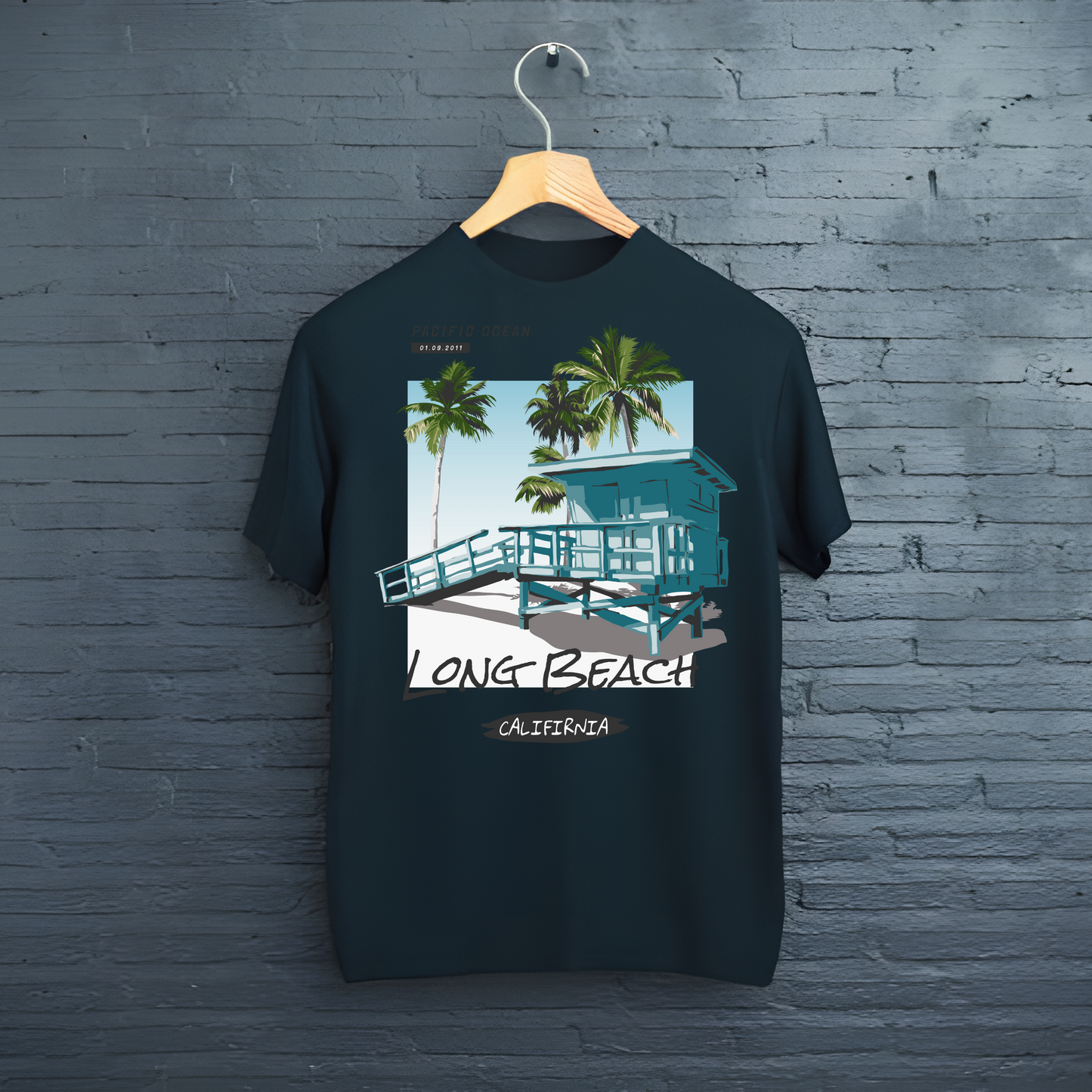 Tricou Long Beach