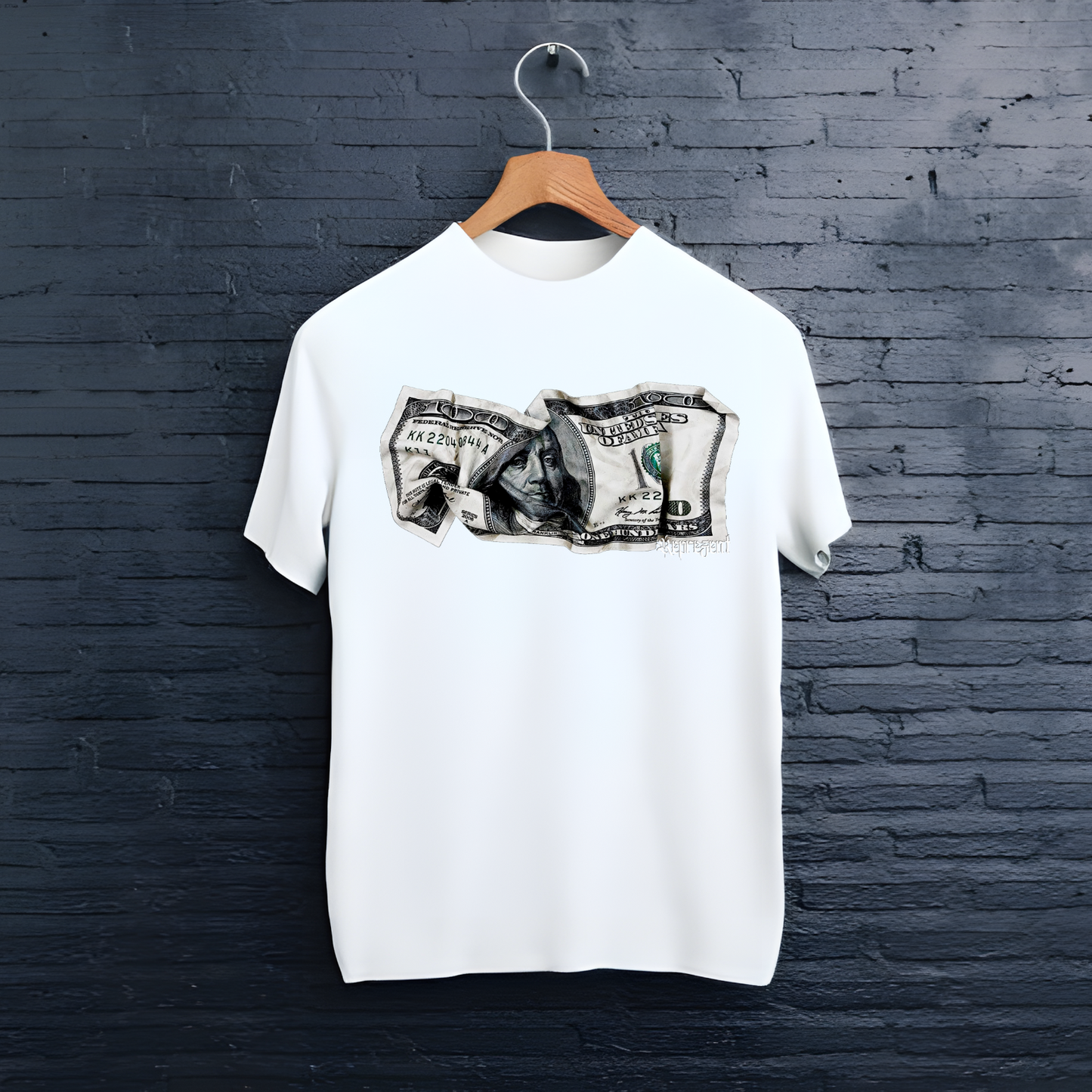 Tricou Crumpled Money