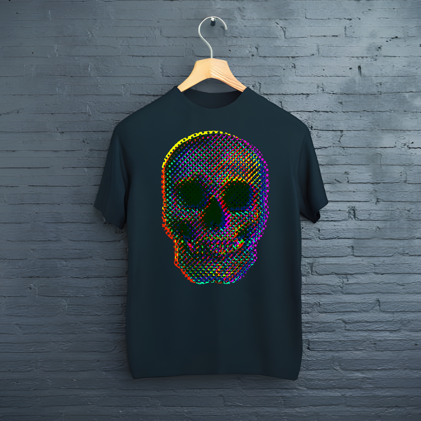 Tricou Glich Skull