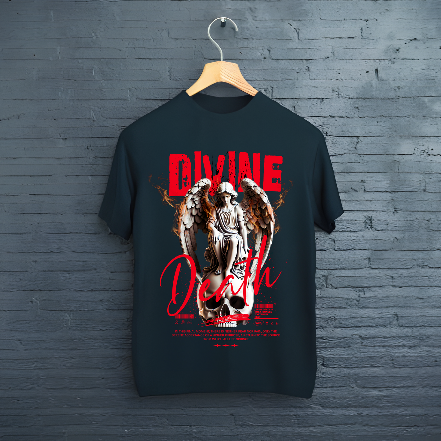Tricou Divine Death (red)